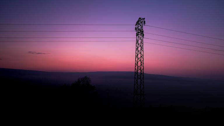 Hebden Bridge at night