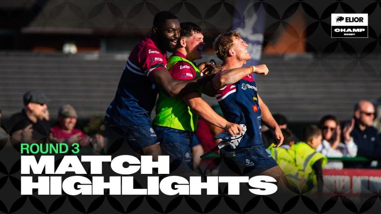 Embedded thumbnail for Elior Champ Rugby Round 3 Highlights
